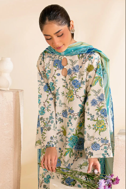 3PC Digital Printed Lawn