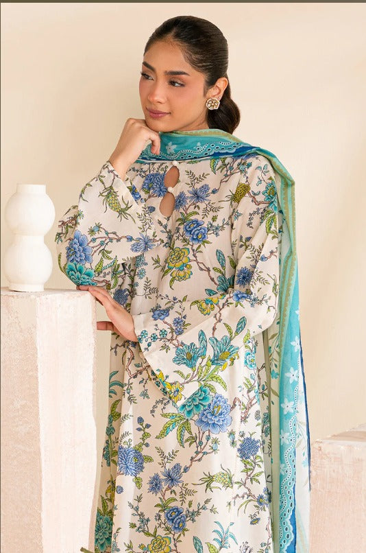 3PC Digital Printed Lawn