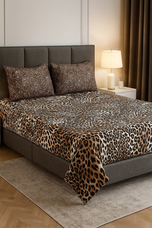 3PC KING SIZE PURE COTTON BEDSHEET