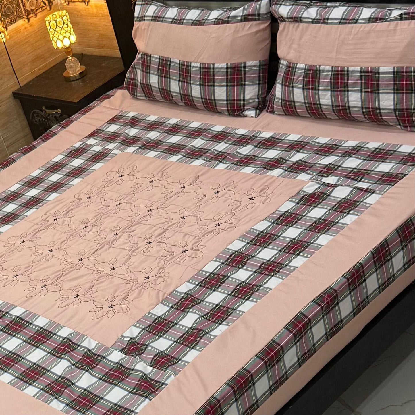 3PC KING SIZE EXPORT QUALITY BEDSHEET