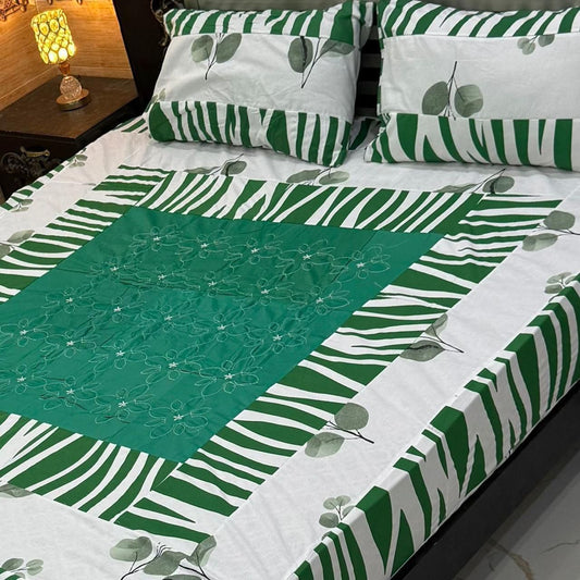 3PC KING SIZE EXPORT QUALITY BEDSHEET