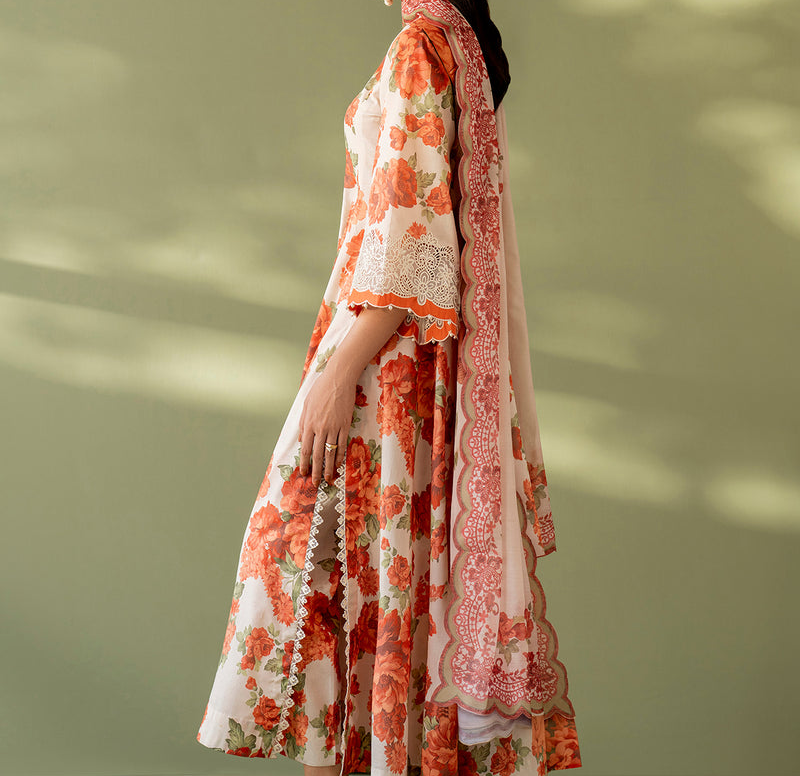 3PC DIGITAL PRINTED DIAMOND LINEN UNSTITCHED SUIT