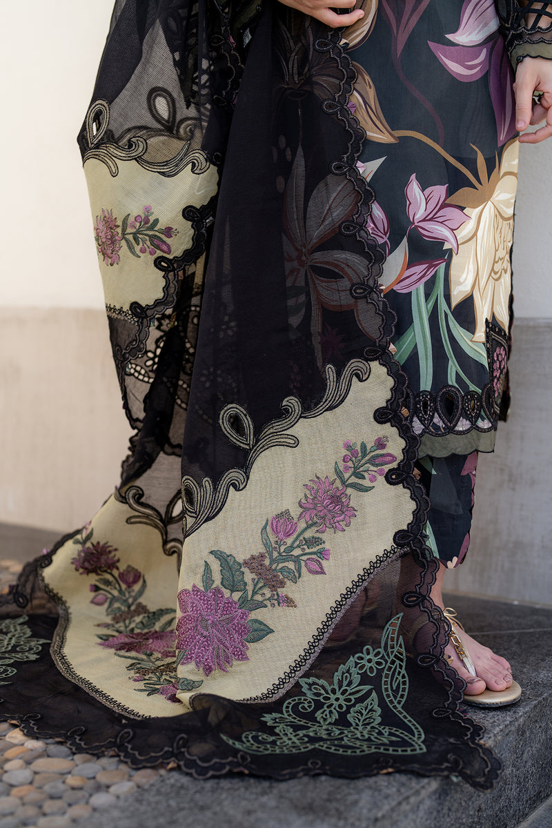 3PC DIGITAL PRINTED DIAMOND LINEN UNSTITCHED SUIT