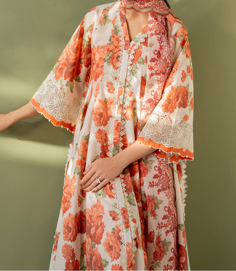 3PC DIGITAL PRINTED DIAMOND LINEN UNSTITCHED SUIT