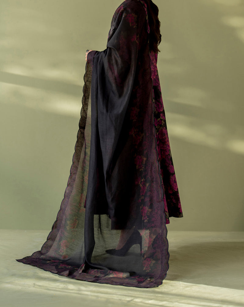 3PC DIGITAL PRINTED DIAMOND LINEN UNSTITCHED SUIT